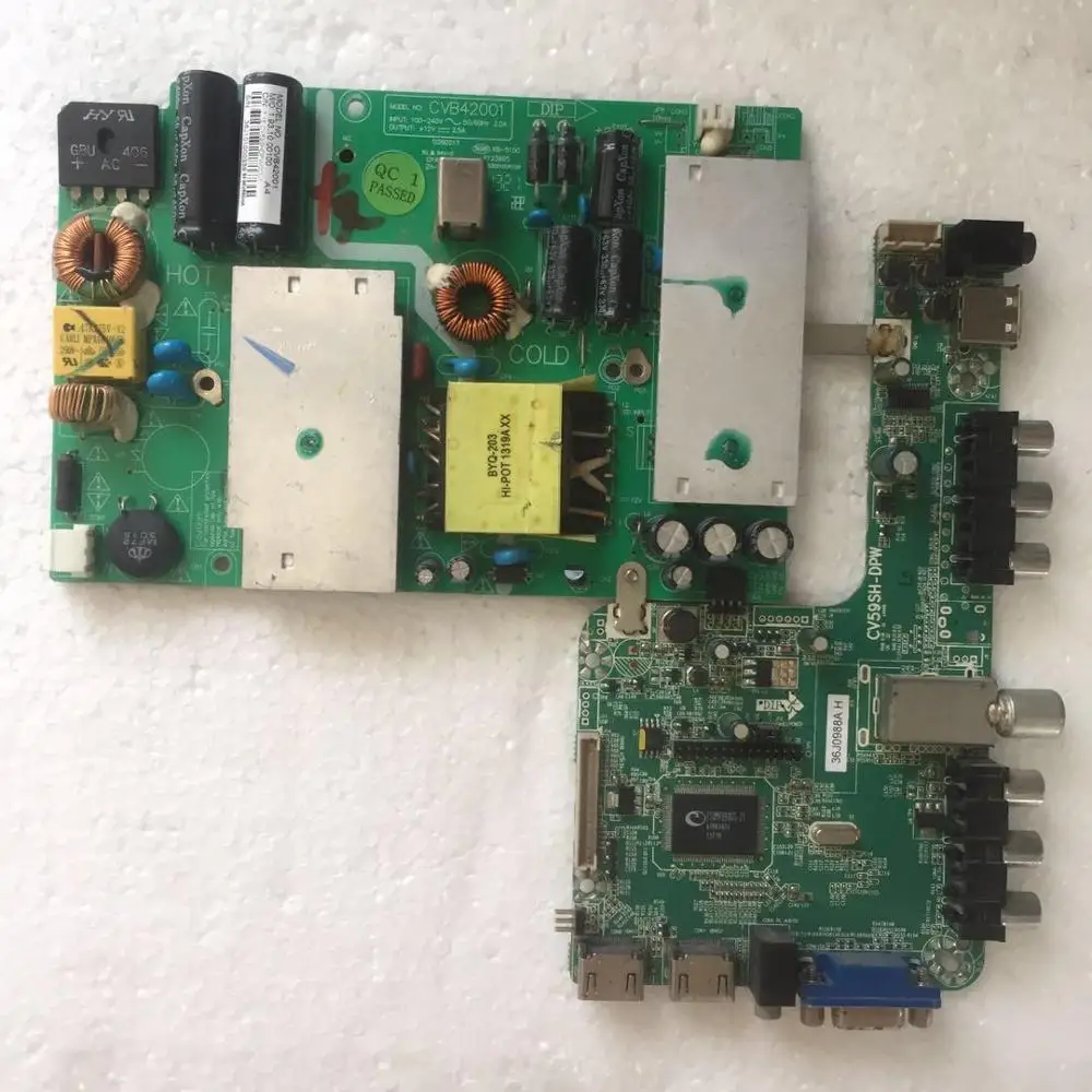 

Original 4S4006D MotherBoard CVB42001 CV59SH-DPW For Screen T400001-L03