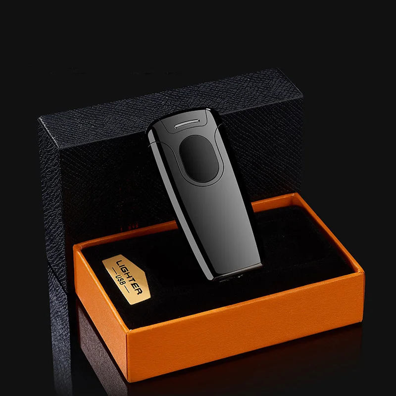 LED Touch Pulse Lighter USB Electric Double Arc Electronic Cigarette Plasma Chargeable Windproof Gift Lighters Wholesale | Дом и сад