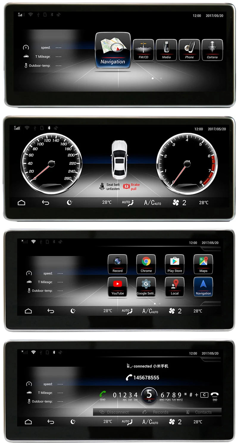 Liislee автомобильный мультимедийный плеер NAVI для Mercedes Benz MB CLA 250 класс C117 X117 CLA180~ автомобильный Радио Стерео gps навигация