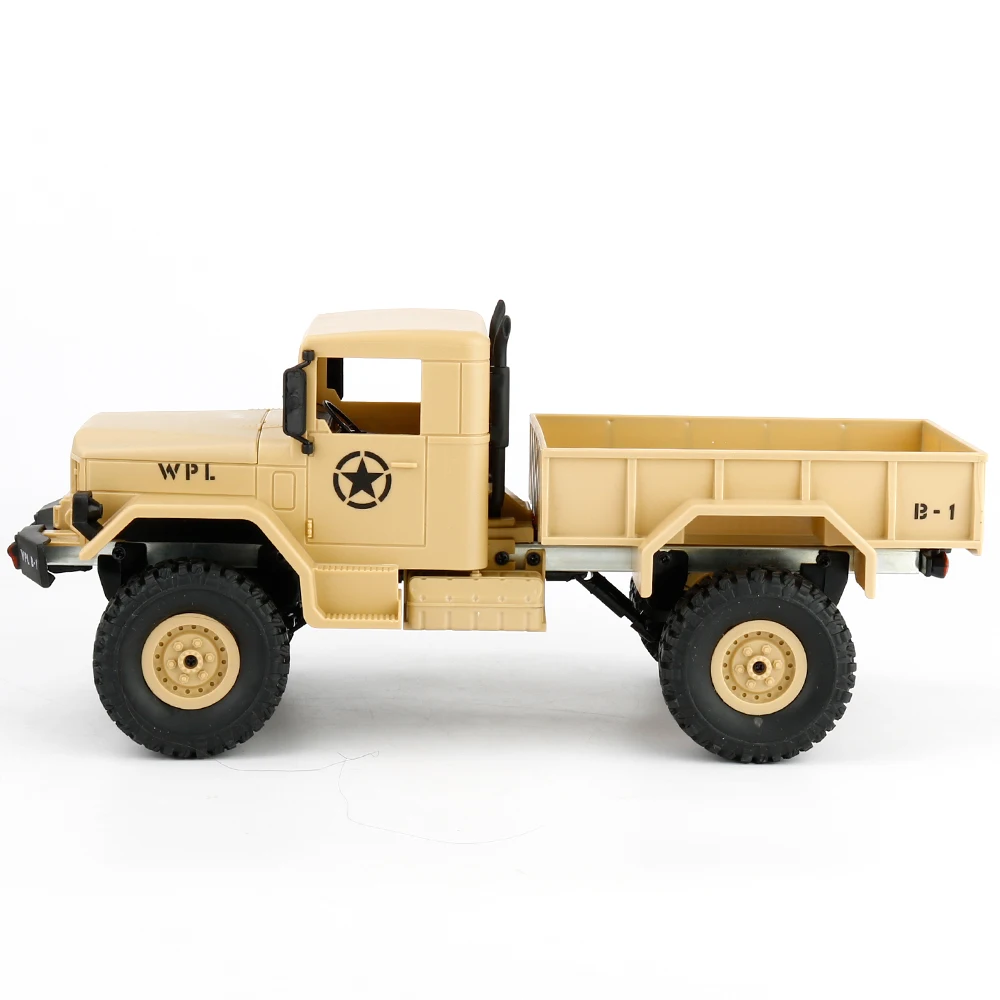 WPL 1/16 RC грузовик 2 4G 4WD Гусеничный внедорожный автомобиль с светильник RTR|rc truck|truck rc