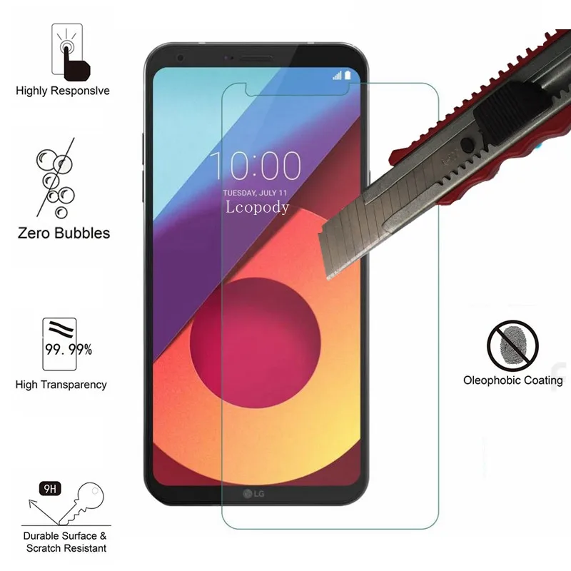 HOPCHAM для Lg Q6 закаленное стекло 2 5 9h защитная пленка на Q 6 Plus Q6Plus M700A M700 Q6a Alpha |