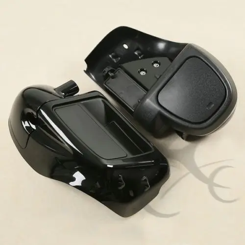 Яркий черный нижний вентилируемый обтекатель для Harley Touring Electra Street Glide Road King Ultra 2014