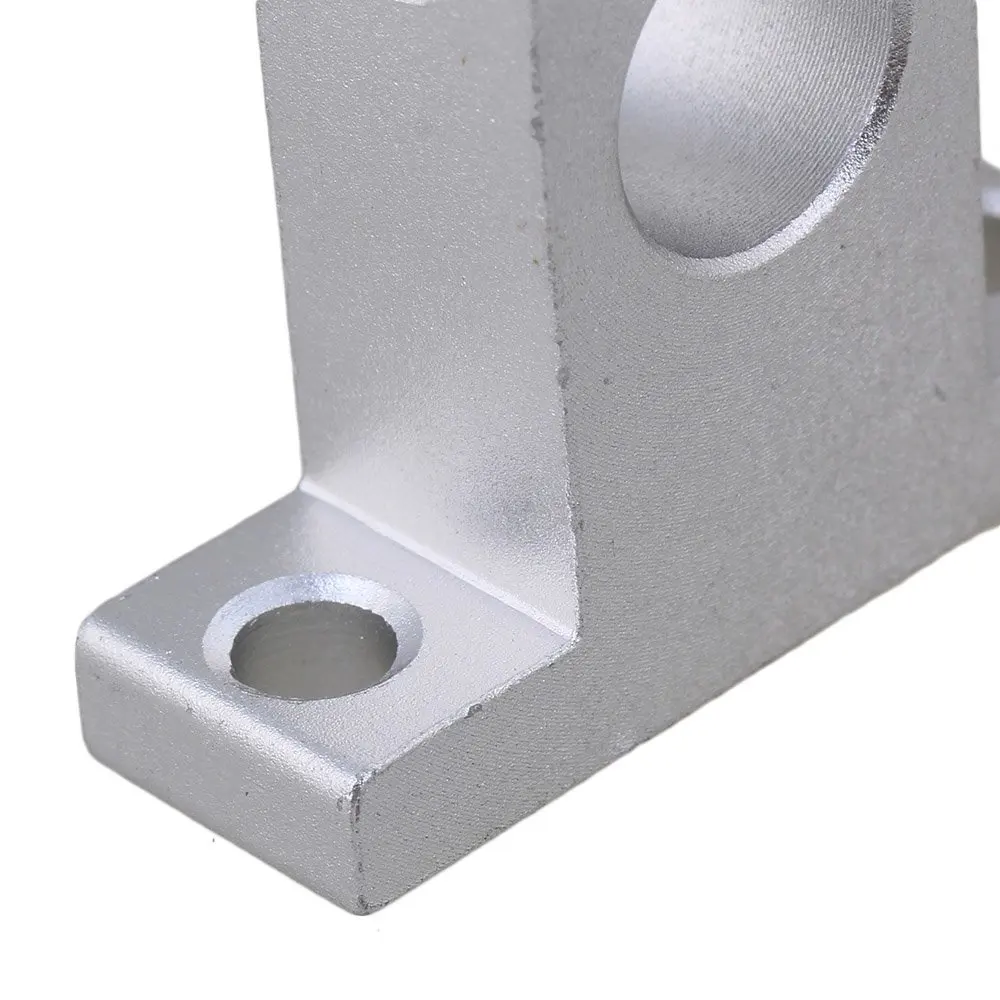 Серебристый цилиндрический линейный вал с диаметром 12 мм оптическая ось L300 и