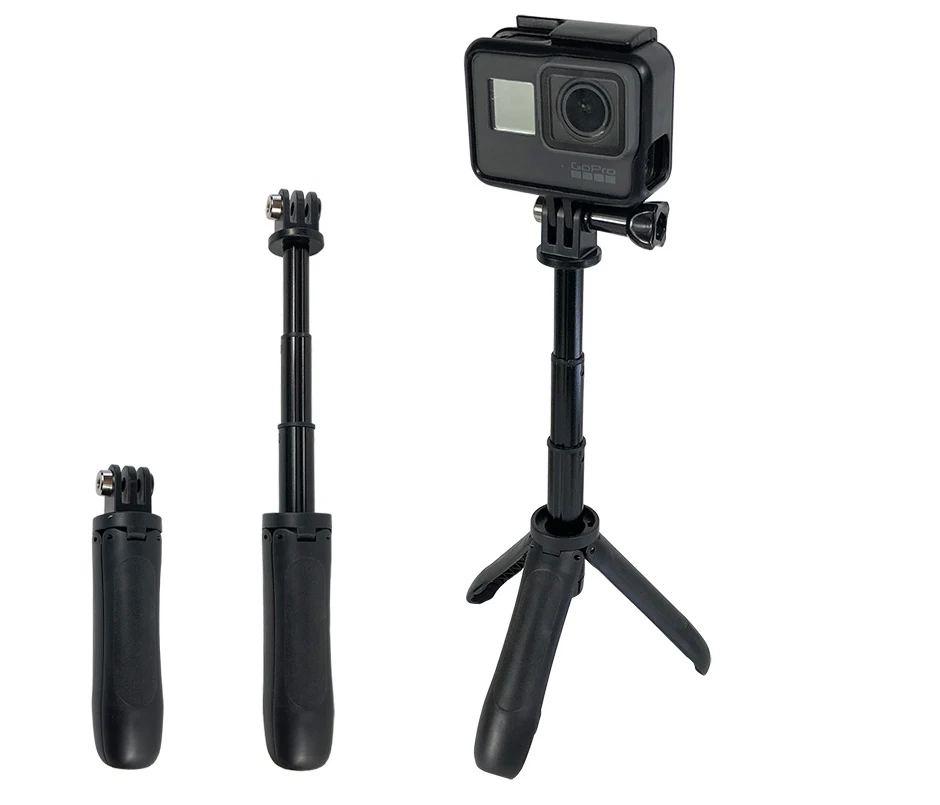Ручной мини-штатив JMFOTO селфи-палка выдвижной монопод для Gopro Hero 6 5 4 3 + SJCAM 4k EKEN H9 Sony