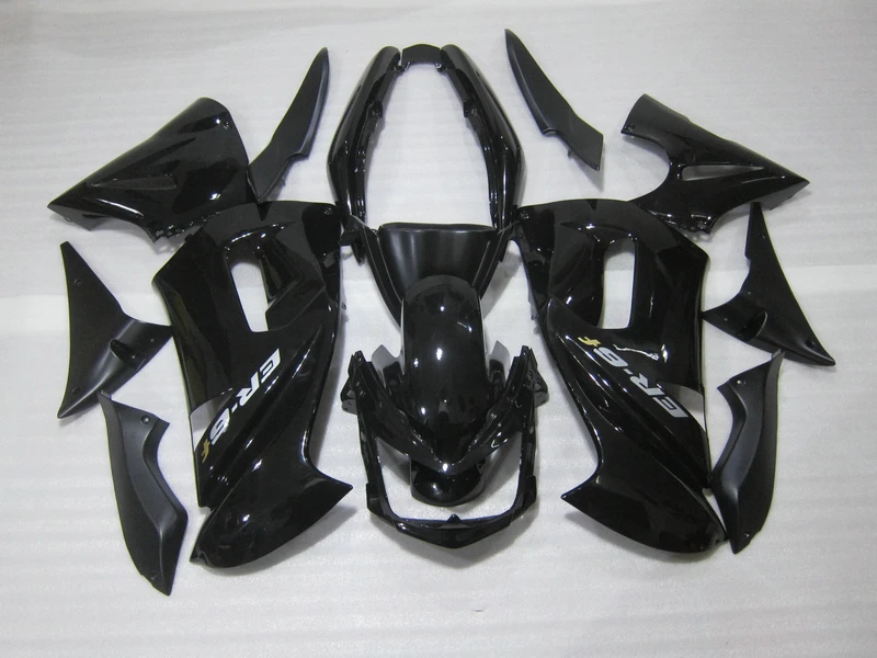 Комплект обтекателей кузова для Kawasaki Ninja 650R 06 07 08 комплект черных 650r 2006 2007 2008 OW06 |