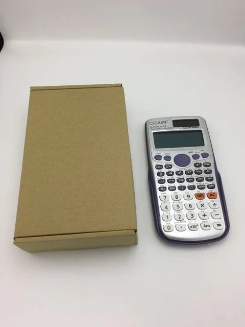Without Original Box FX-991ES Плюс Научный калькулятор без двойной мощности с 417 функциями Calculadora Cientifica студенческий колледж вход осмотр - Цвет: Without Original Box