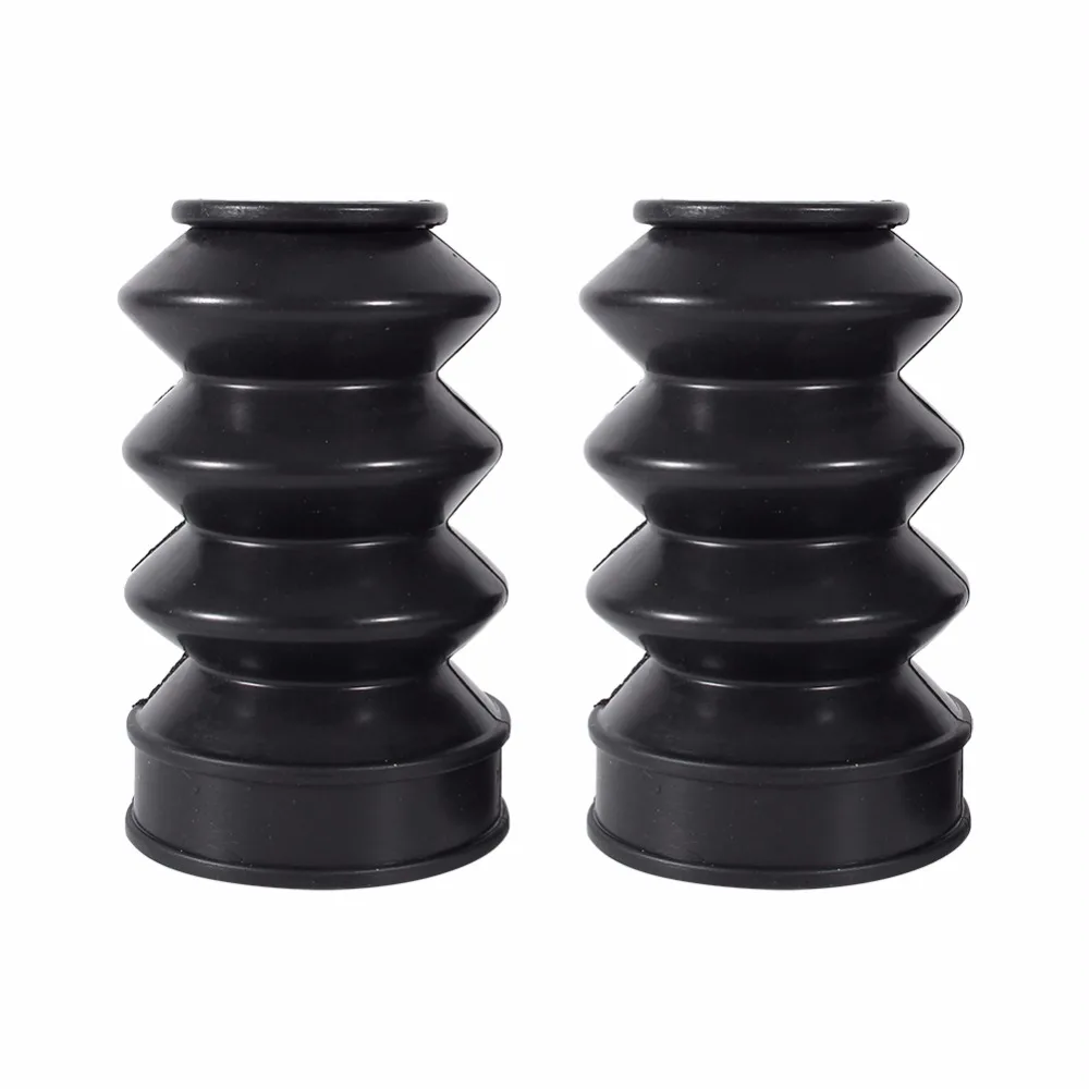 1 Pair 39mm Rubber Fork Cover Car Motorcycle Gaiters Gators Boots For Sportster Dyna FX XL 883 Shock | Автомобили и мотоциклы