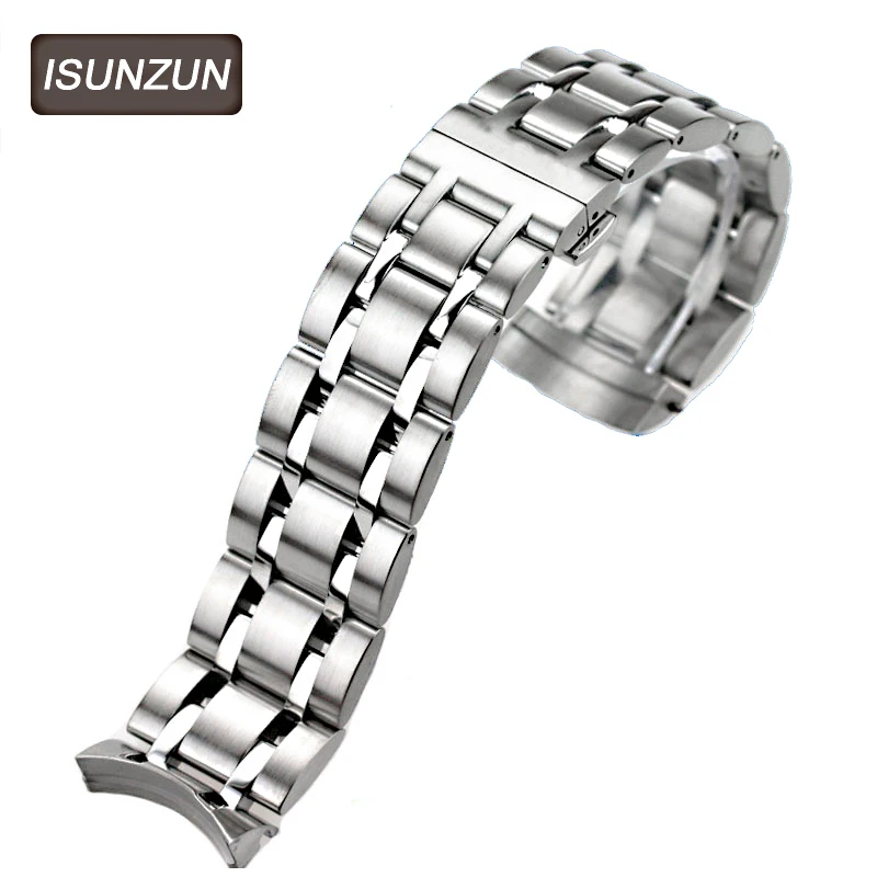 ISUNZUN Men's Watch Band For Tissot 1853 Steel Strap Figure Watch StrapT035 Brand Library ssHigh Quality Wathbands