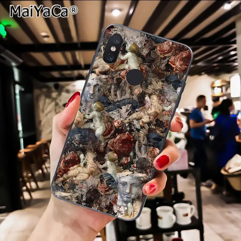 MaiYaCa Винтаж штукатурка статуя Давида эстетическое искусство ч для Xiaomi Redmi8 4X 6A 5A 7ARedmi5 5Plus Note4 5 7 A1 A2Lite