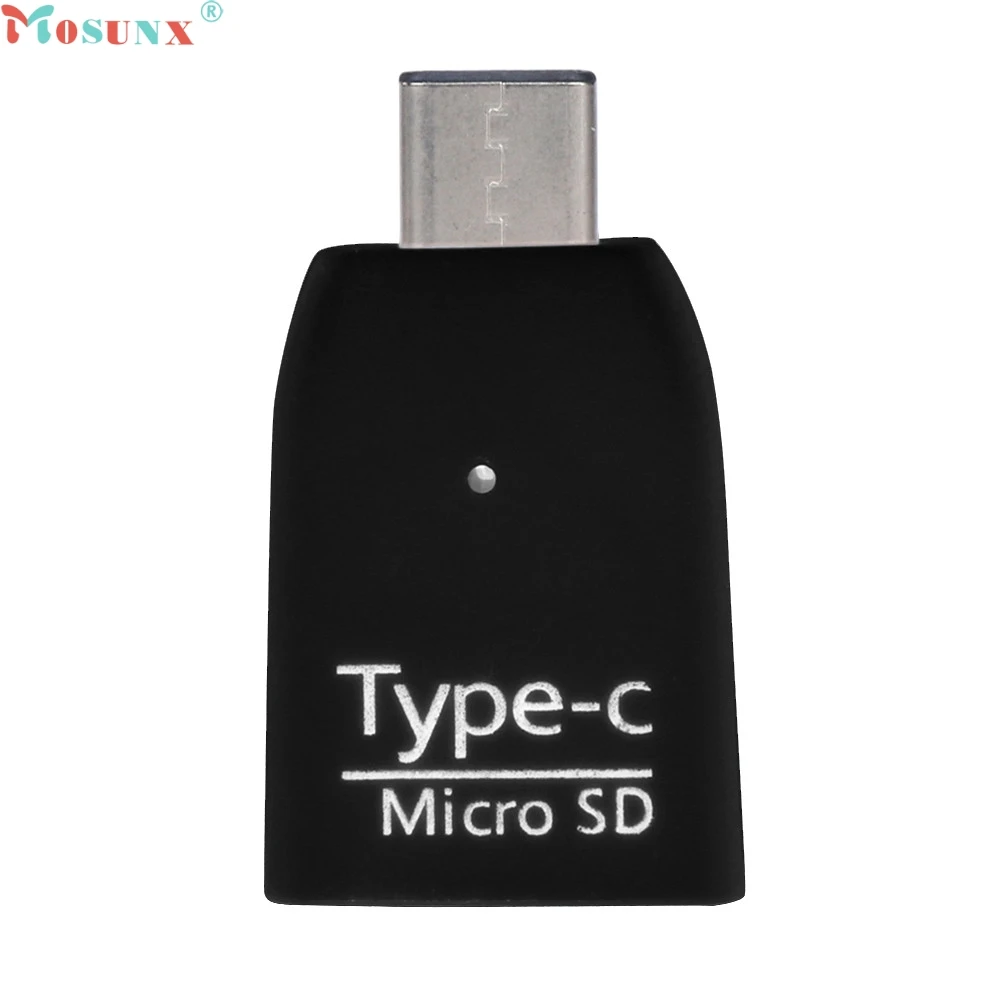 Устройство для чтения карт памяти Micro SD/TF Mosunx Mini Type C OTG адаптер USB 3 1 портативный