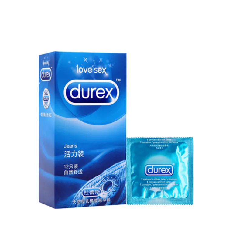 Презервативы Durex 12 шт. прямые-стенками дополнительные презервативы со смазкой
