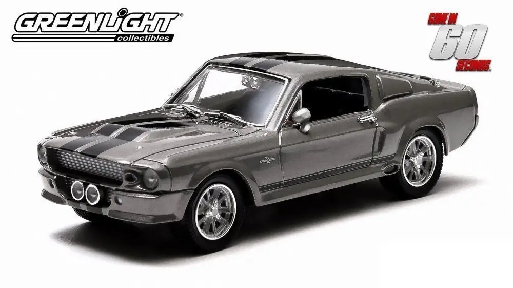 Автомобиль игрушечный GreenLight 1:43 1967 под заказ Ford Mustang Eleanor из сплава игрушки для