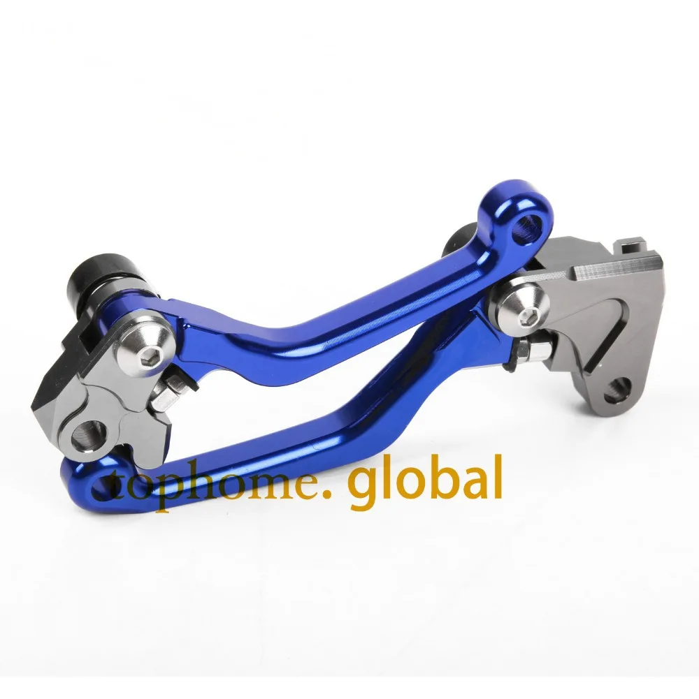 For Yamaha WR250F WR450F 2005 - 2015 one pair CNC Pivot Dirttbike Brake Clutch Levers 2006 2007 2008 2009 2010 2011 2012 | Автомобили и