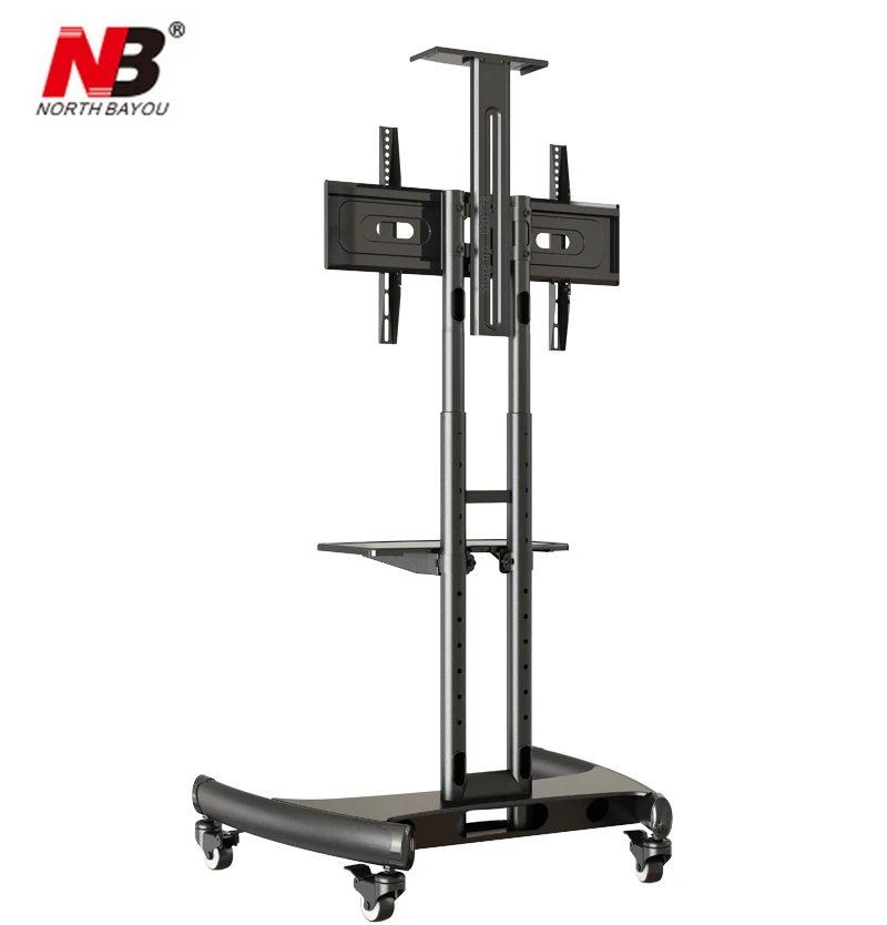 Супер качество NB AVA1500-60-1P мобильный телевизор 4"-60" плоский светодиодный жк плазменный ТВ Стенд с камерой лоток и AV полка