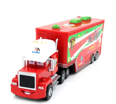 6 1:55 из металлического сплава disney Pixar Cars 2 3 Lightning McQueen HTB The Kings Ramirez Dinoco Jackson Mack Uncle Truck игрушка автомобиль подарки - Цвет: 6
