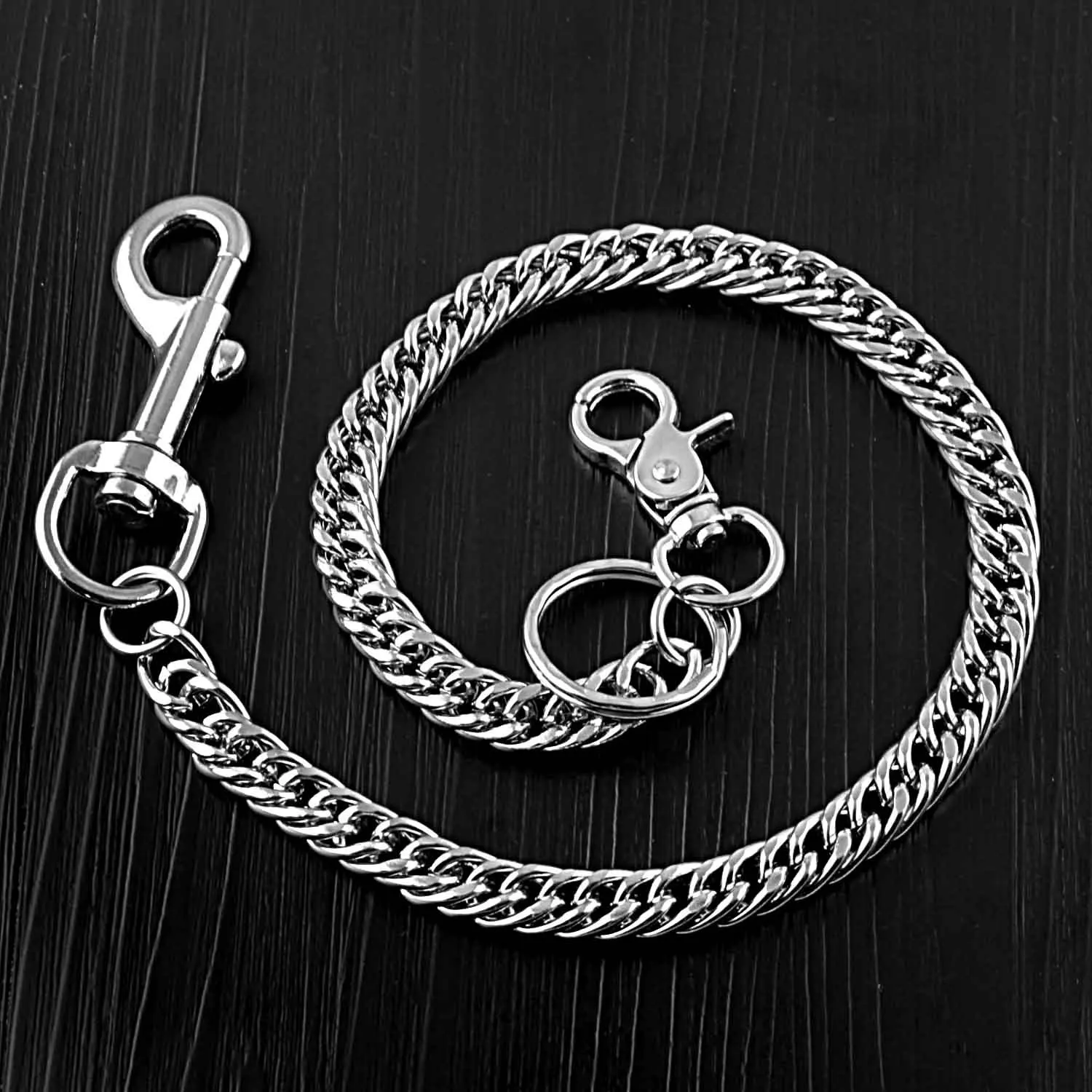 

Long Trousers Hipster Key Chains Punk Street Big Ring Key Chain Metal Wallet Belt Chain Pant Keychain Unisex HipHop Jewelry WZ64