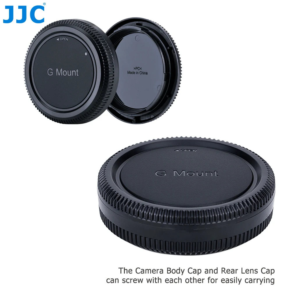 JJC крышка объектива камеры комплект для Canon/Nikon/sony/Olympus/Fujifilm/Pentax/samsung/Sigma средства ухода за кожей спереди и сзади протектор