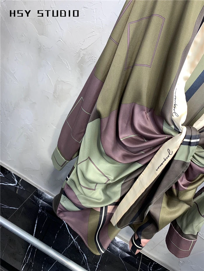 【HSY stuo】 2019 осеннее Новое Трендовое женское мини-платье с глубоким v-образным