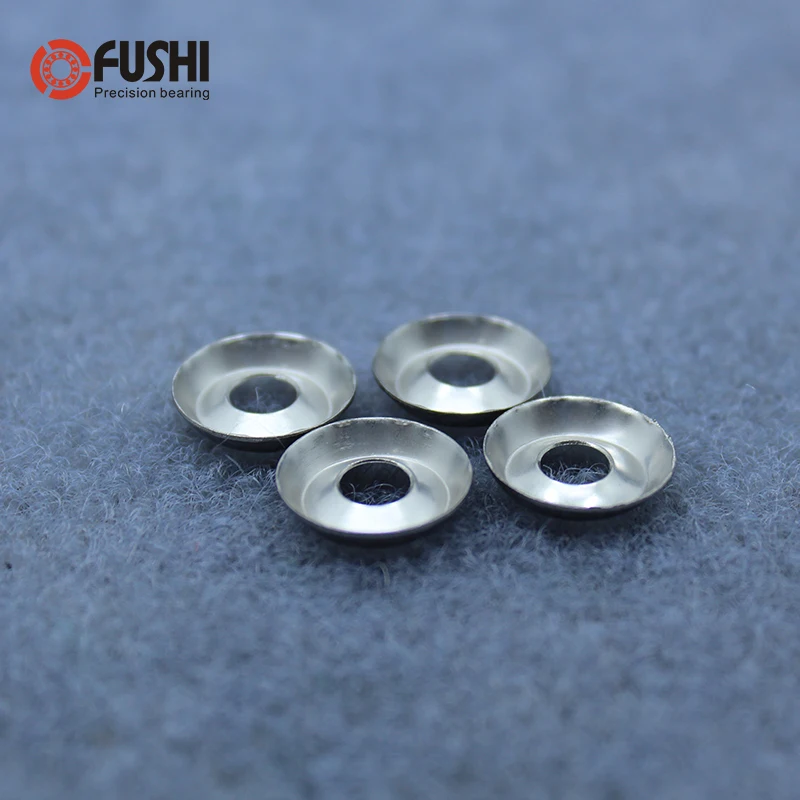 

M6 M8 M10 M12 304 Stainless Steel Fish Eye Gasket 100PCS Concave-Convex Washer Decorative Hollow Gasket Bowl-Shaped Gasket