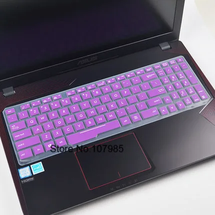 Силиконовая Защитная крышка для клавиатуры ноутбука Asus Rog FX73VD KX53VE FX53VD ZX53VE ZX73VD GL553