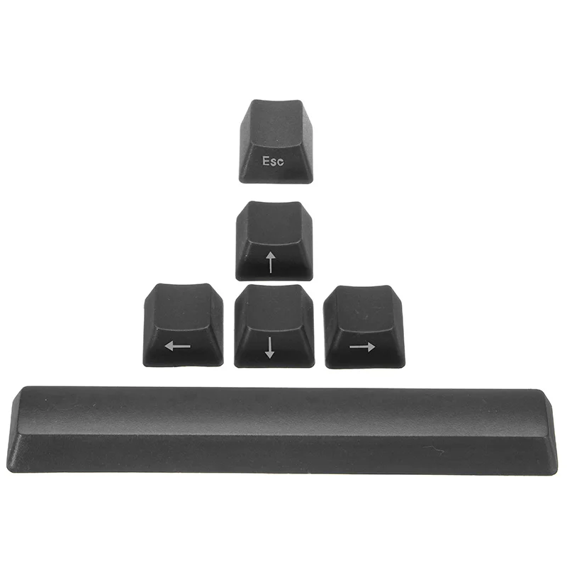 6 клавиш ESC + пробела клавишные крышки направления полупрозрачная механическая