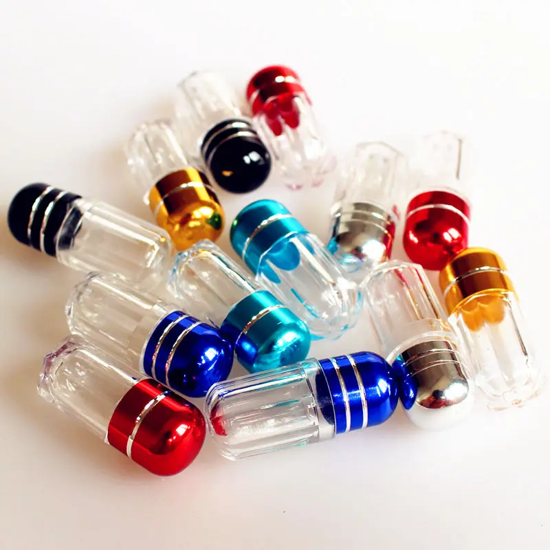 10 шт./лот круглые прозрачные футляры для таблеток пластиковая бутылка жидких