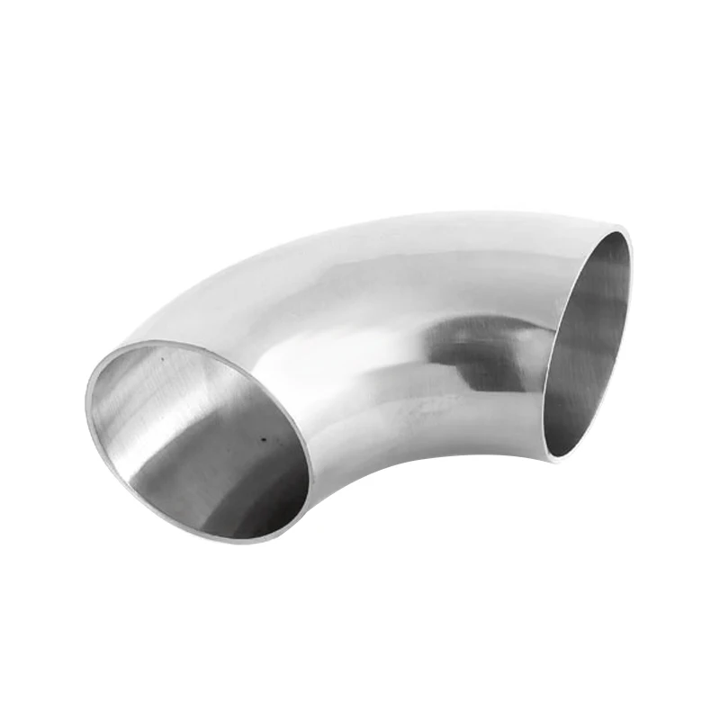 Hot 2Pcs 2.5Inch/63mm Car Exhaust Pipe Stainless Steel 90 Degree Bend Elbow Tubes J99 |