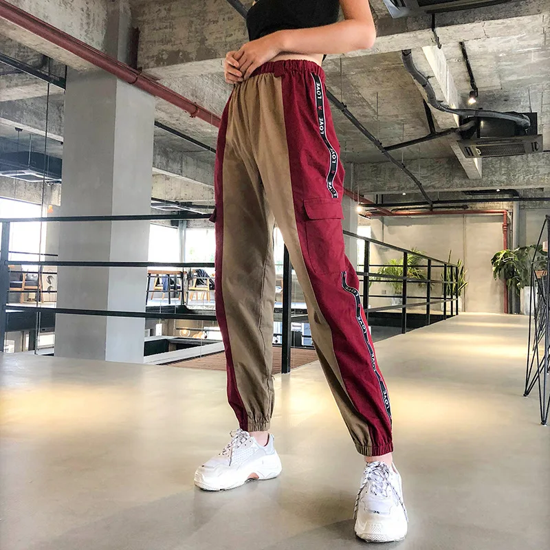 Twojstyle 2018 осень зима Новый Для женщин хлопок штаны для отдыха Мода Большой Размеры