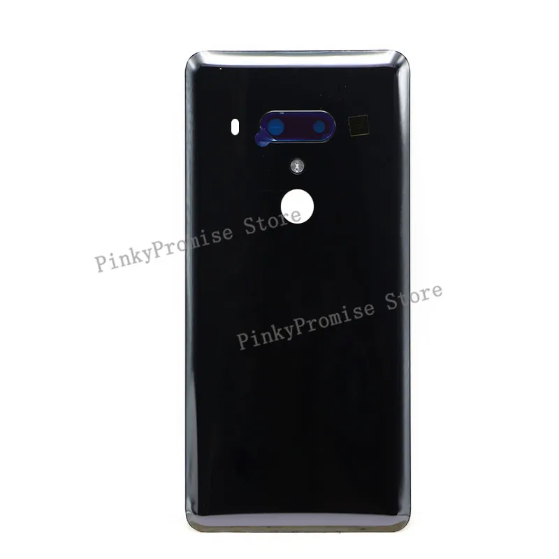 Стекло Батарея чехол для htc U12 плюс сзади Корпус задняя крышка с Камера объектив U12 плюс заменяемой