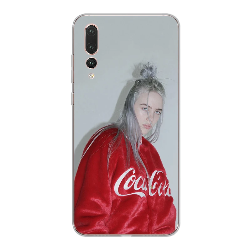 Ciciber чехол для Mate 20 10 9 Lite Pro X Huawei P Plus smart 2019 телефона мягкий TPU Billie eilish Capa |