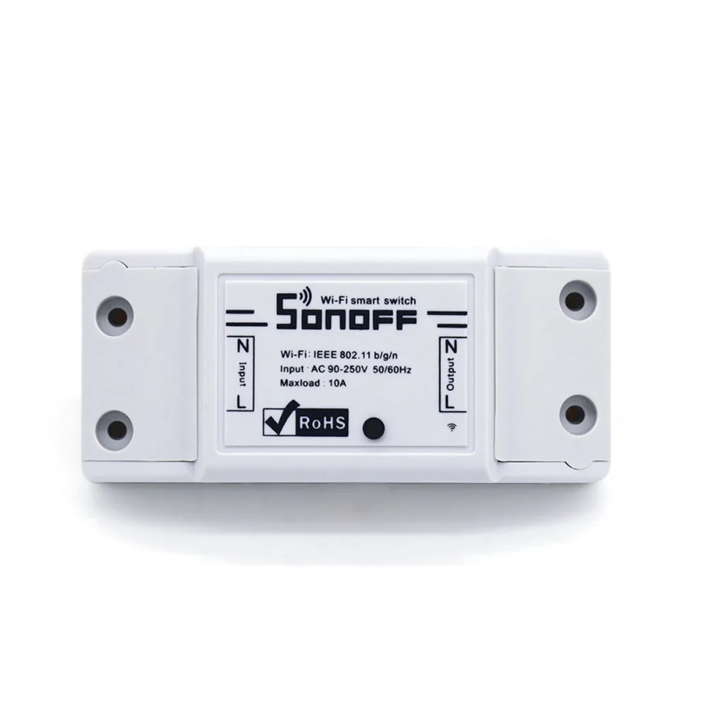 Беспроводной умный выключатель Sonoff Basic 10 А Wi Fi Выключатель Света универсальный