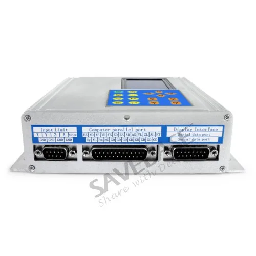 SAVEBASE ЧПУ Комплект 4 оси TB6560 Драйвер & Коробка Клавиатура Дисплей 2.1Nm Nema 23 Шаговый