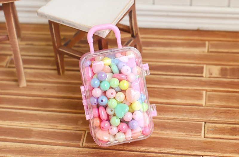 1 шт. 7 5 см мини чехол для путешествий 4 цвета пластиковый костюма Blyth 1/6 1/8 1/12 BJD OB11 20