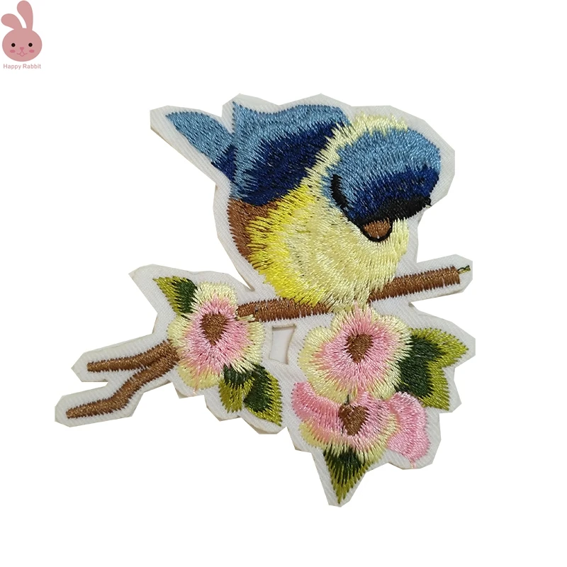 Новинка 2017 прекрасная птица вышитые патч железа на Вышивание аппликация для