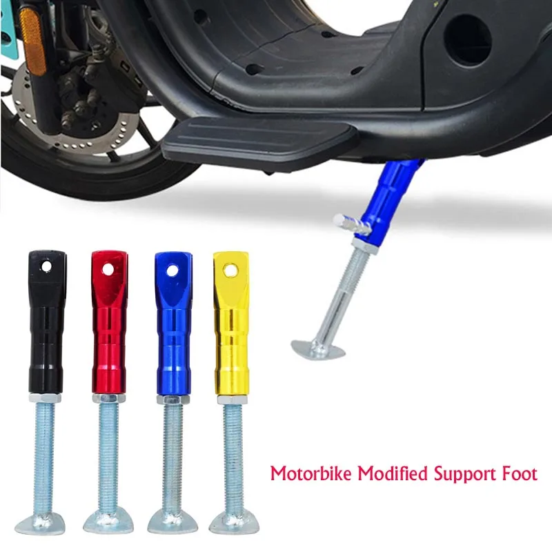 

Mayitr 1pc Universal Motorcycle Side Kickstand Scooter Parking Racks Motorbike Modified Support Foot For YAMAHA Honda SUZUKI