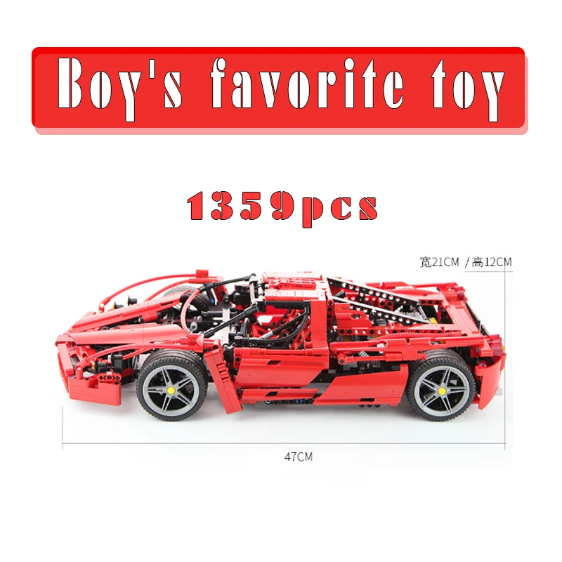 1359 шт. Enzo DIY модель автомобиля строительных блоков в форме миньона Джорджа из