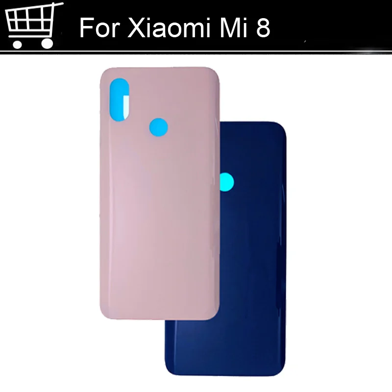 100% оригинал для Xiaomi Mi 8 задняя крышка батарейного отсека Корпус Mi8 запасные части