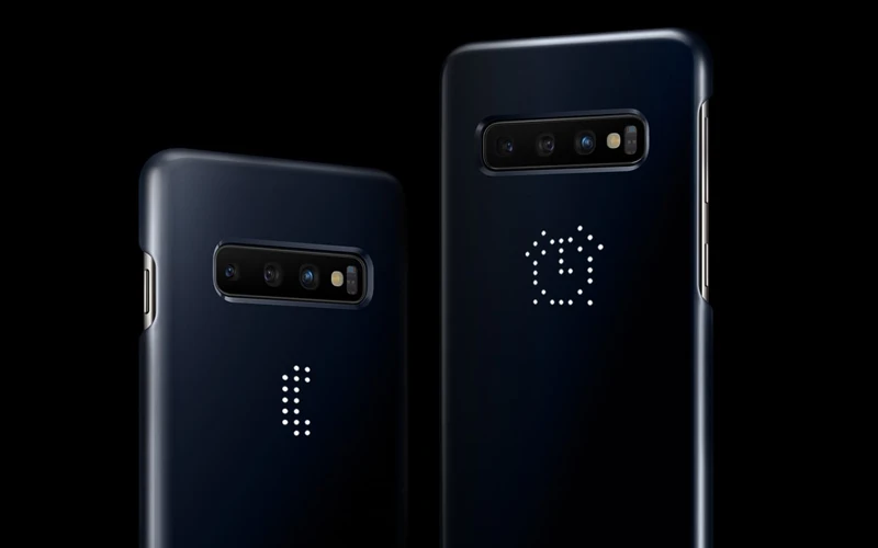 Интеллектуальный светодиодный чехол для samsung Galaxy S10 Plus S10E S10 S10+ SM-G9730 G9750 G9750 светодиодный чехол с эффектом освещения