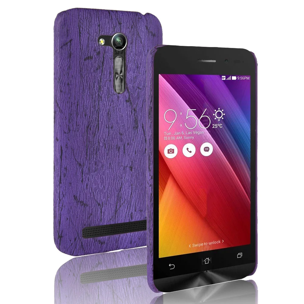 Новое поступление деревянный зернистый чехол для ASUS Zenfone Go ZB452KL на заднюю панель