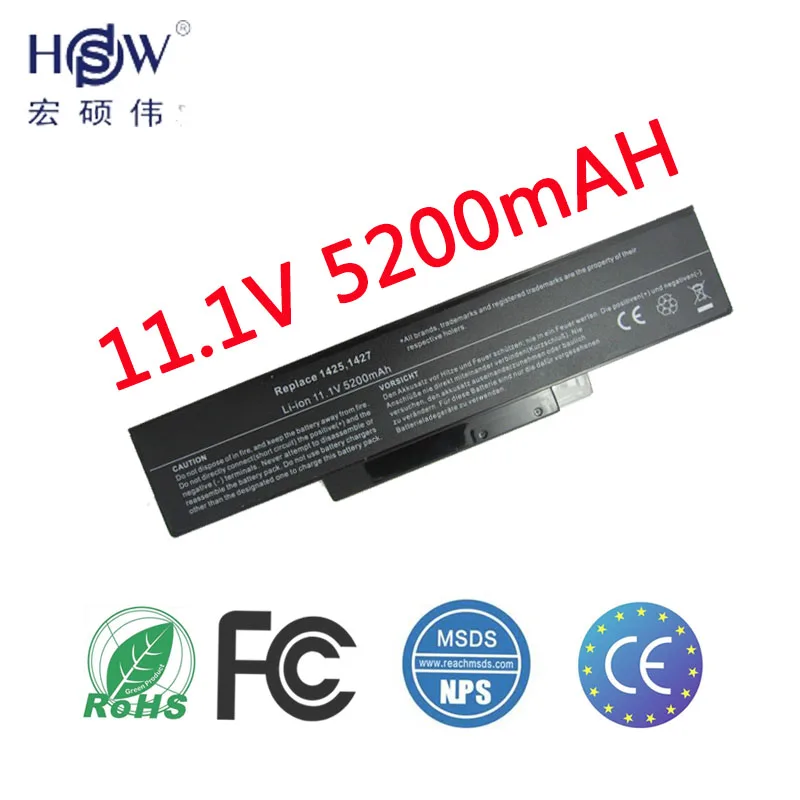 HSW ноутбука Батарея для Dell Inspiron 1425 1426 1427 BATEL80L6 BATEL80L9 BATHL90L6 BATCL80L6 BATCL80L9 Батарея|battery for