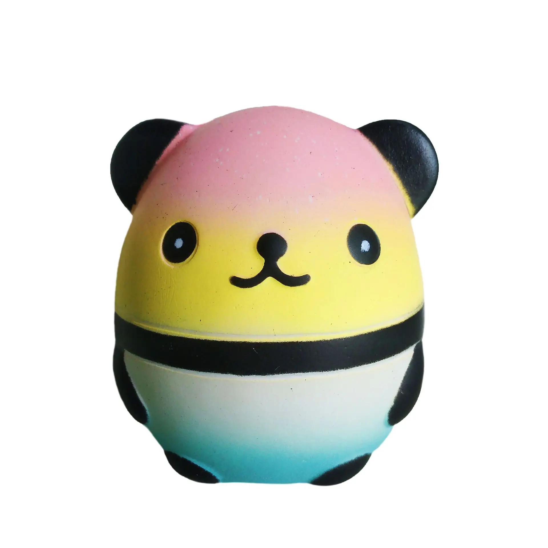 color panda egg 15 см Панда Мягкая Милая панда Медвежонок медленно поднимающийся мягкий сжимающий ремни хлеб с ароматом сливок торт Декор Игрушка Малыш забавный подарок - Цвет: color panda egg