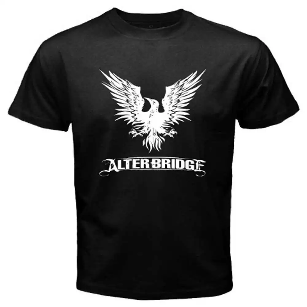 Новинка футболка с Alter Bridge Логотип Рок Группы Для мужчин комплект из черной кофты