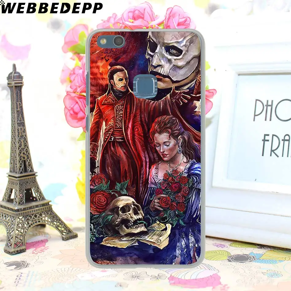 5 Чехол для телефона WEBBEDEPP The Phantom of the Opera для huawei P30 P20 Pro P smart Y7 Y9 P10 P9 Lite / P8 Lite - Цвет: 5