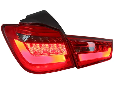 Rear Lamps For Mitsubishi ASX Tail lights Out Lander 2012 2013 Modified LED Tail lamp - Цвет: Красный