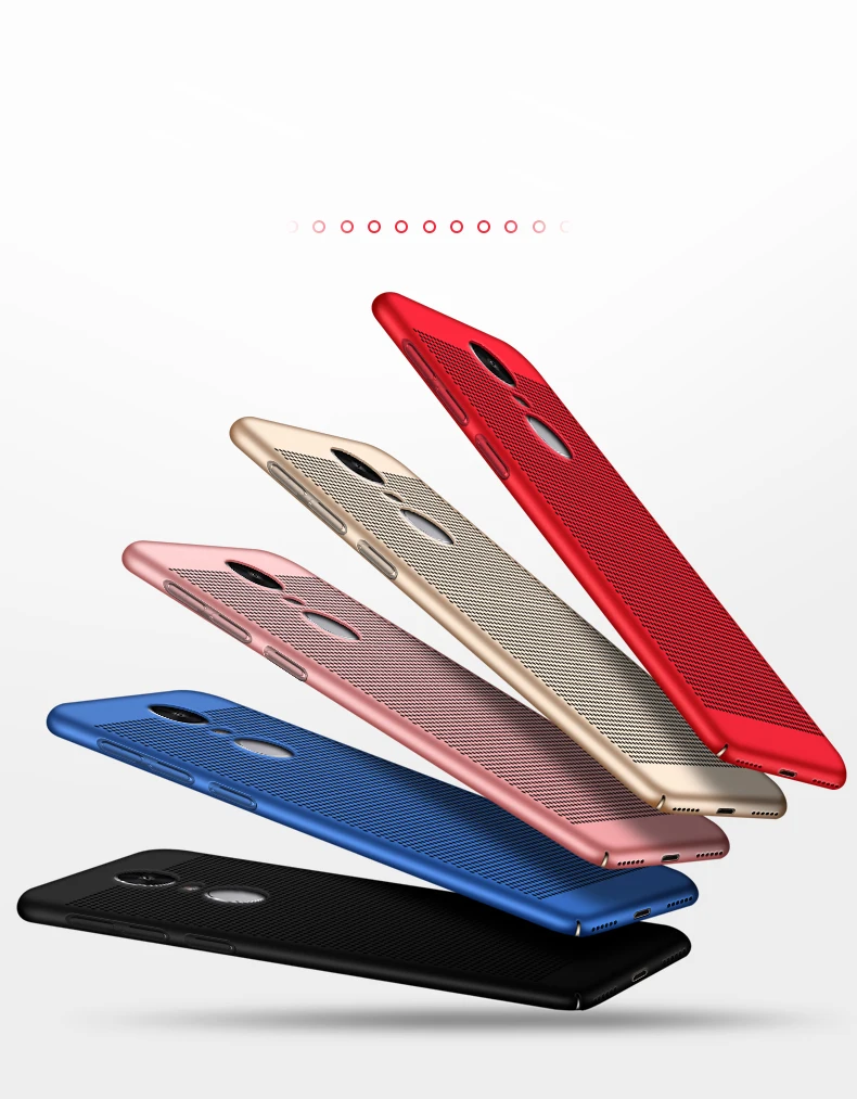 Теплоотвод чехол для телефона s для Xiaomi Redmi Note 4X4 чехол 3S Жесткий задний ПК Полный Чехол для Xiaomi Redmi 4 4X4 Pro Redmi 4A чехол