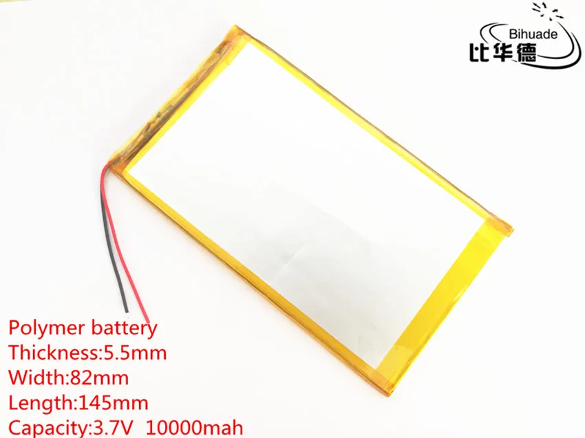 Литиево полимерная батарея 2 шт. 1 шт./лот 3 7 В 10000 мАч|lithium polymer battery|polymer batterybattery battery