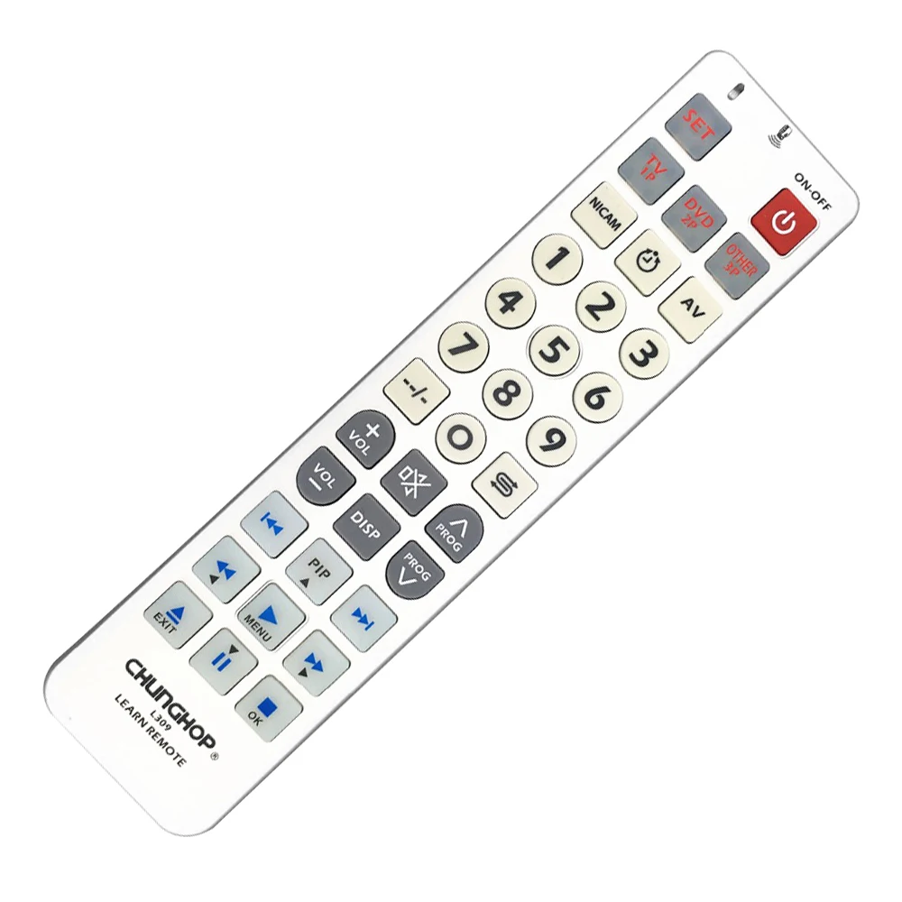 CHUNGHOP Универсальный обучающий пульт дистанционного управления Лер L309 для