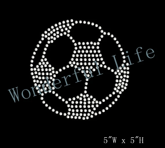 YX Бесплатная доставка горный хрусталь железо для передачи футбольного мяча на DIY