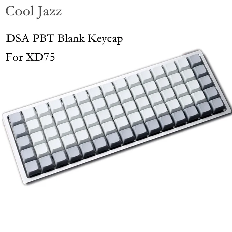 

ergodox pbt keycaps white black gray dsa pbt blank keycaps For ergodox mechanical gaming keyboard dsa profile
