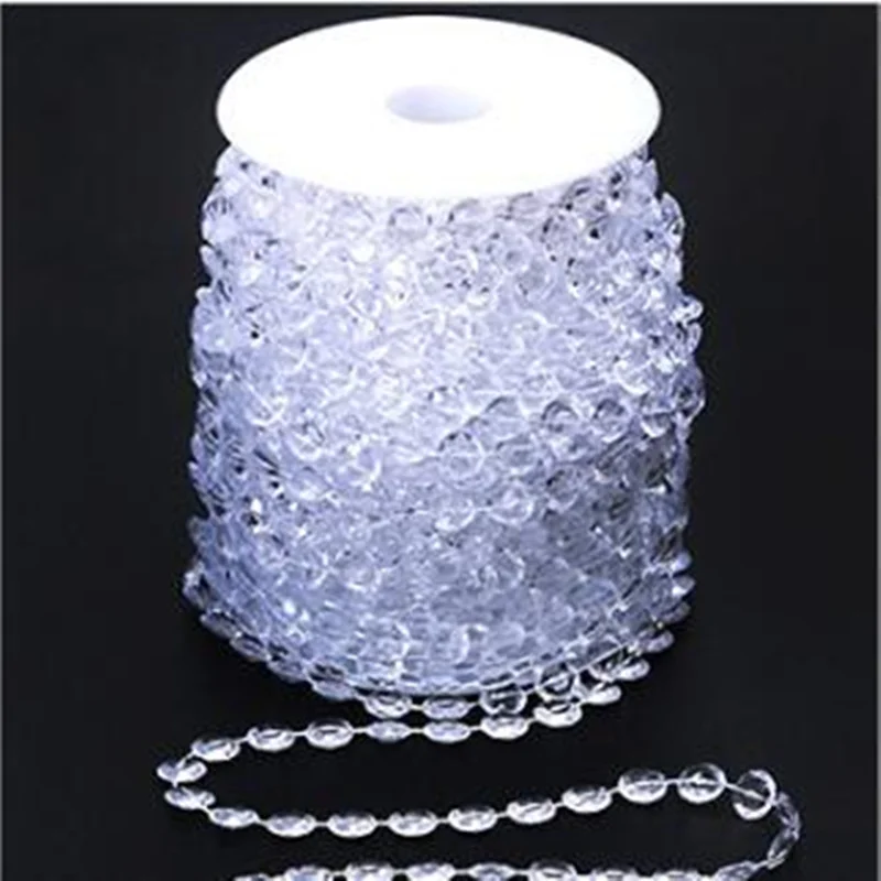 

Акриловые белые восьмиугольные бусины OZXCHIXU 3 метра